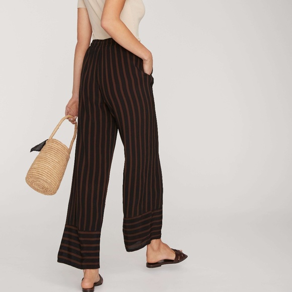 Havana Pants Mazur Stripe Espresso - Picture 2 of 4